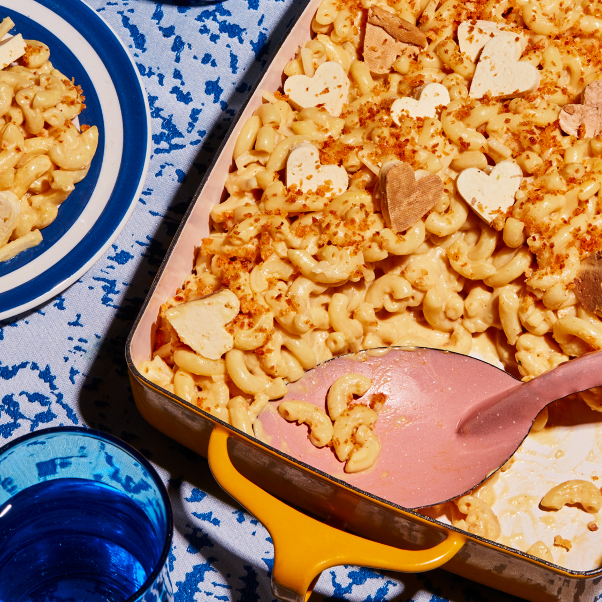 Easy Mac and Cheese with Smoked Tofu