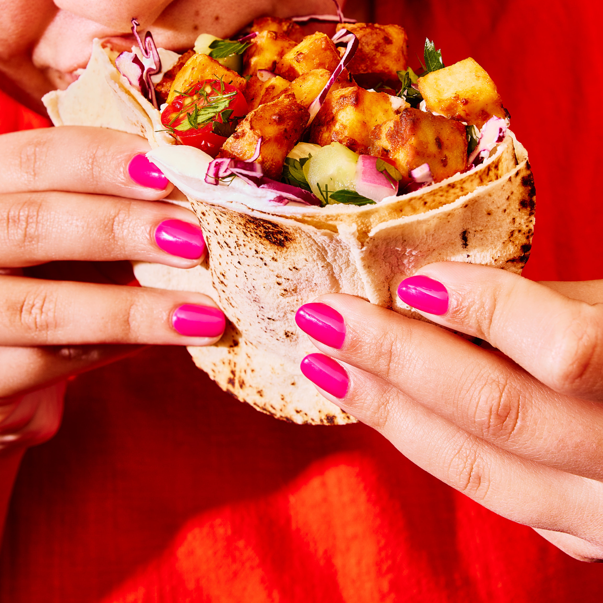 Mediterranean Pita Sandwich