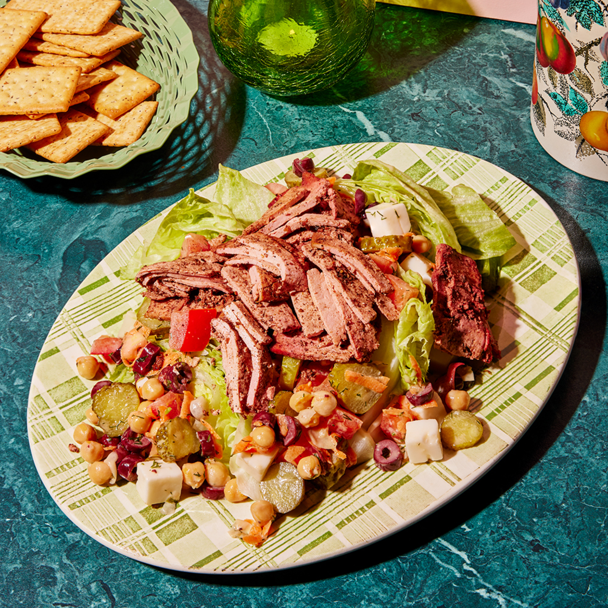 Smoked Meet Style Tofu Salad