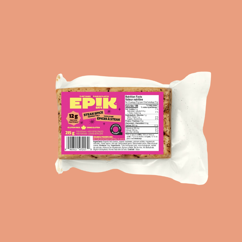 Steak Spice Smoked Tofu