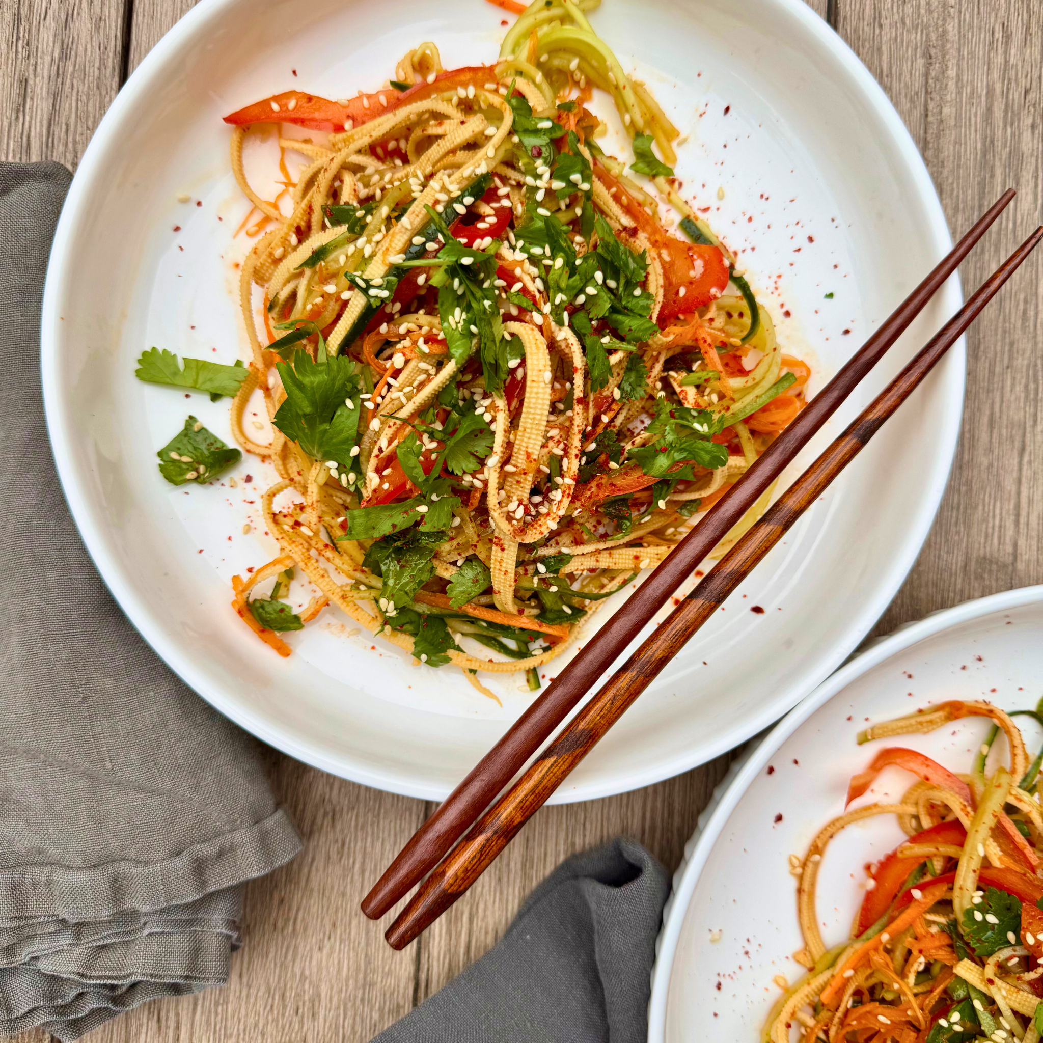 Linguine aux Nouilles de Soya