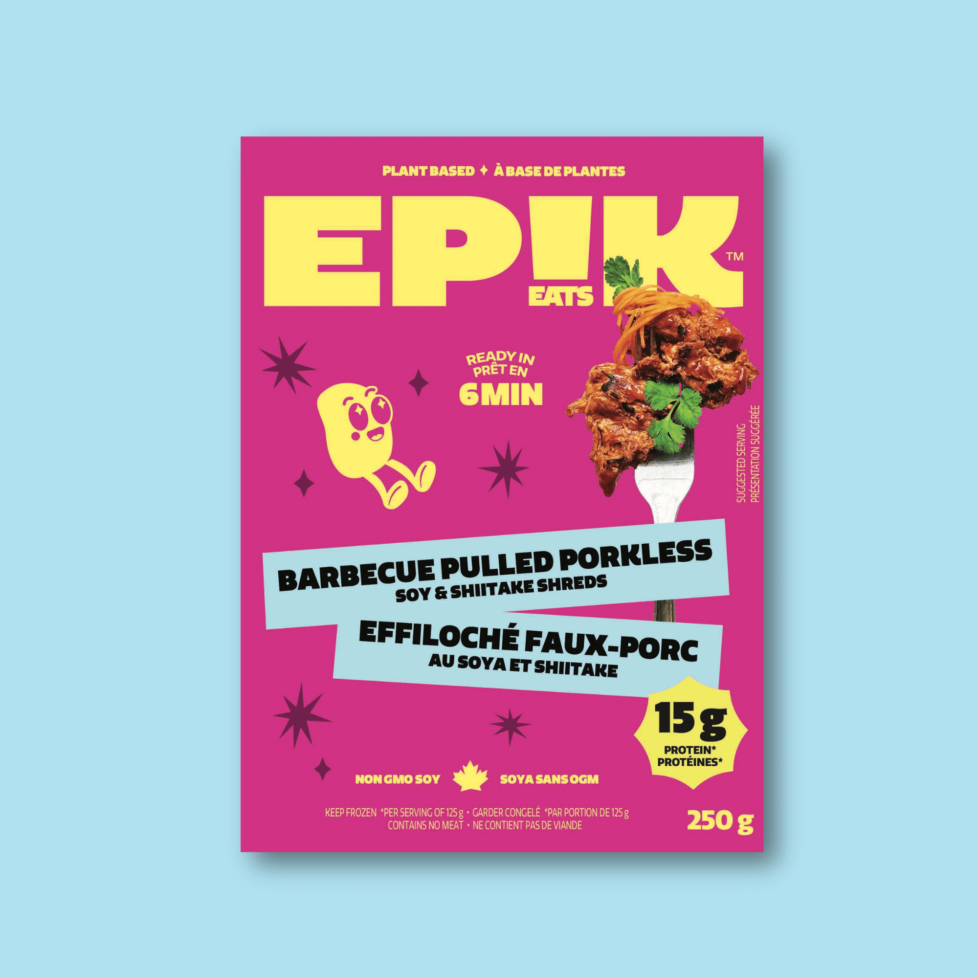 Barbecue Pulled Porkless - EPIK eats