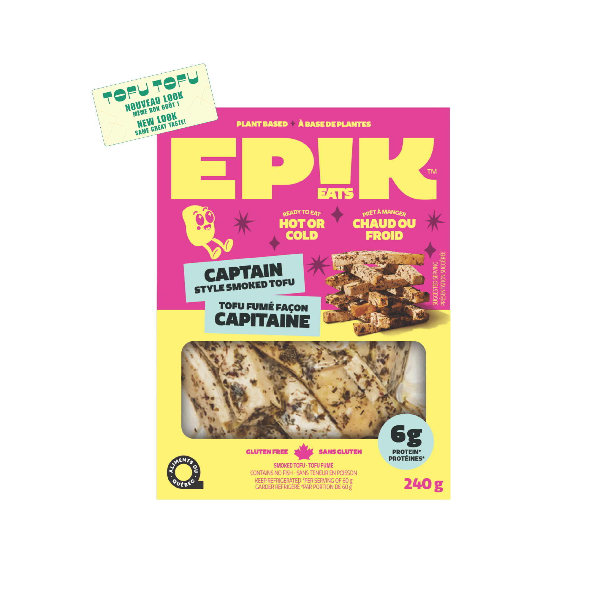 Captain Style Smoked Tofu - EPIK eats