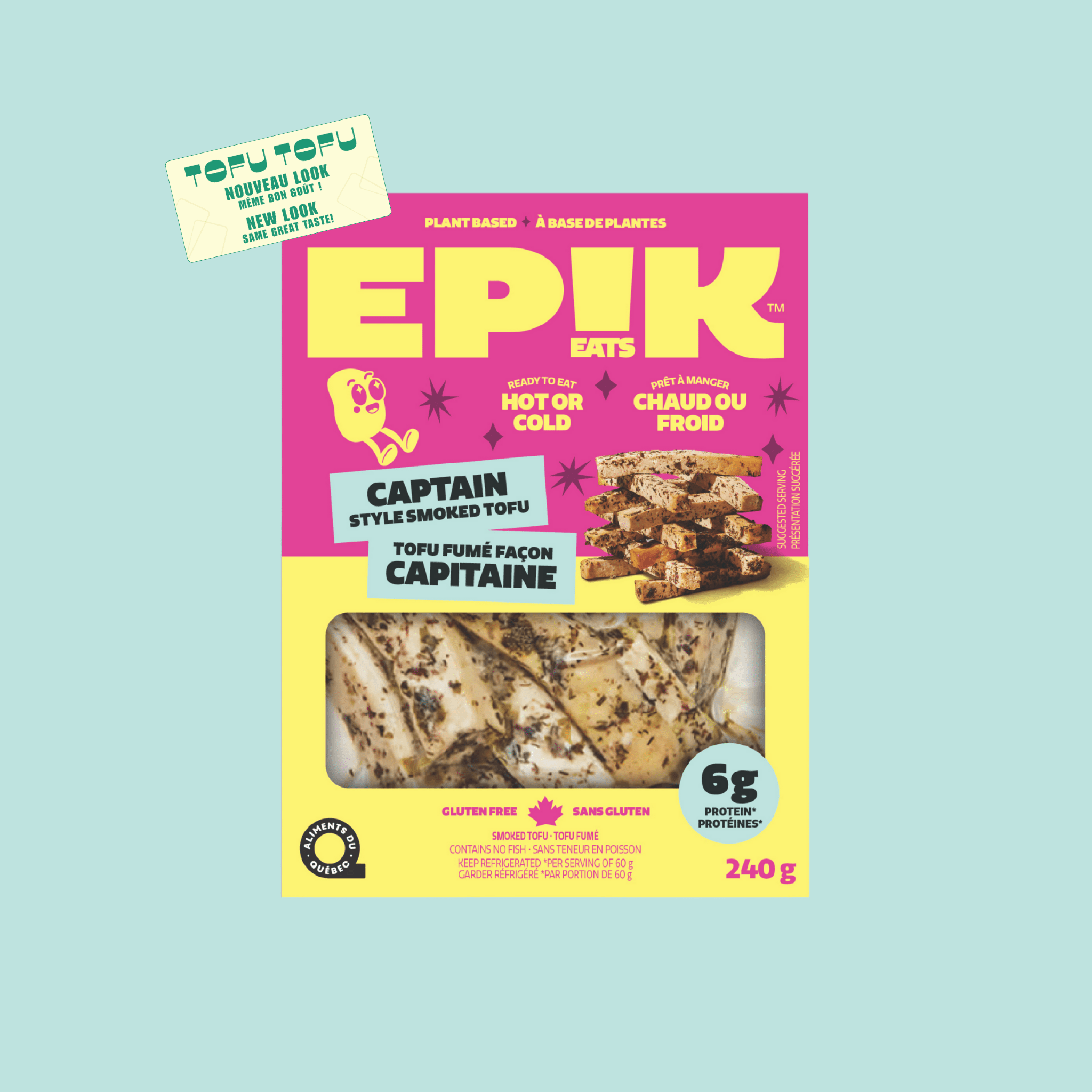 Captain Style Smoked Tofu - EPIK eats