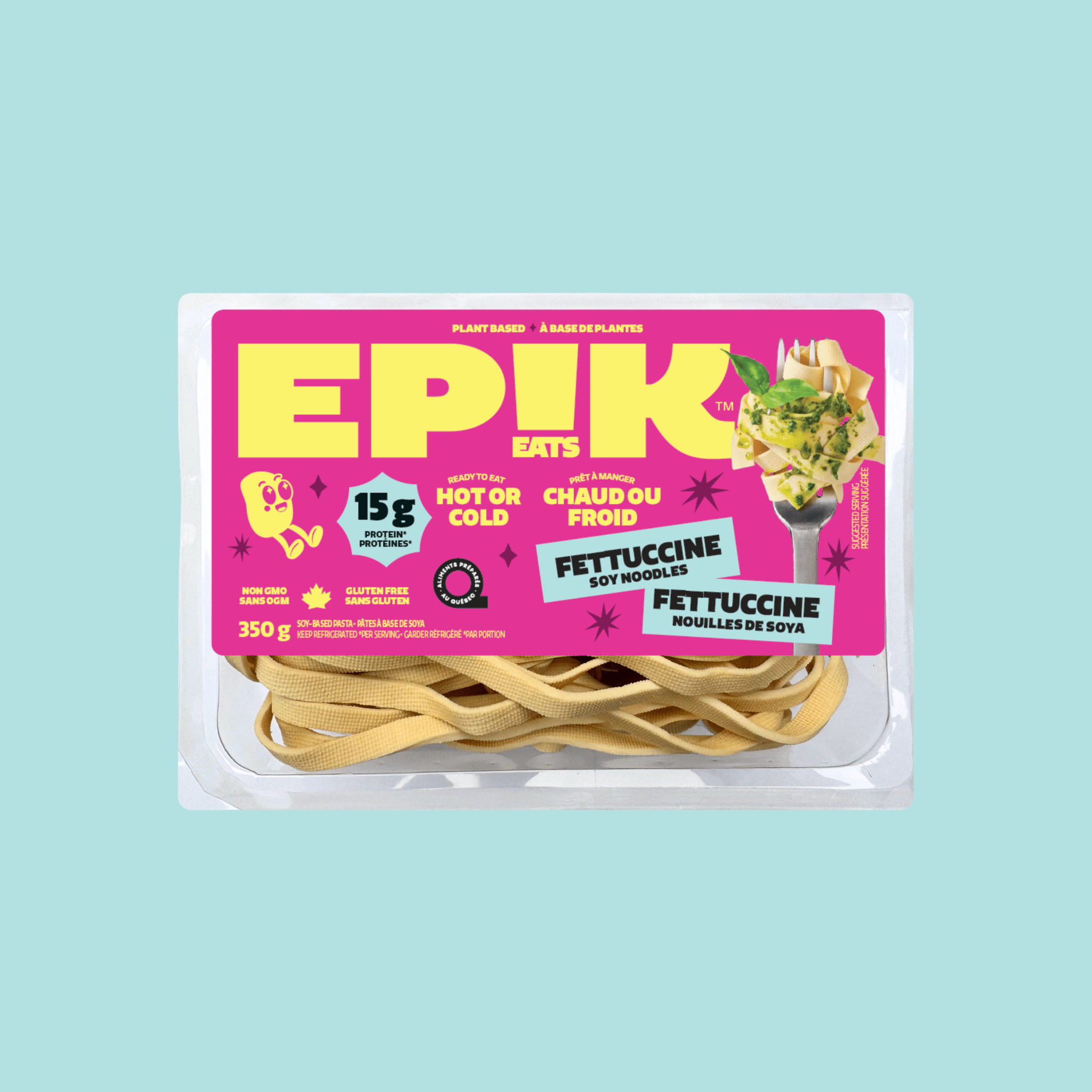 Fettuccine Soy Noodles - EPIK eats