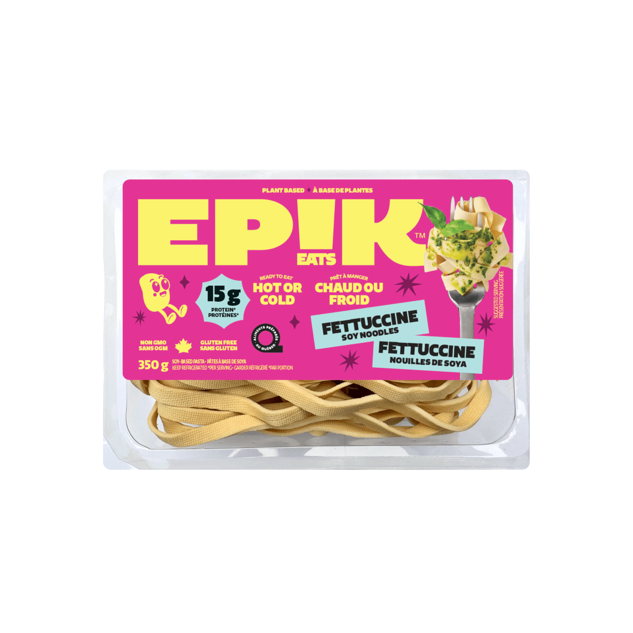 Fettuccine Soy Noodles - EPIK eats
