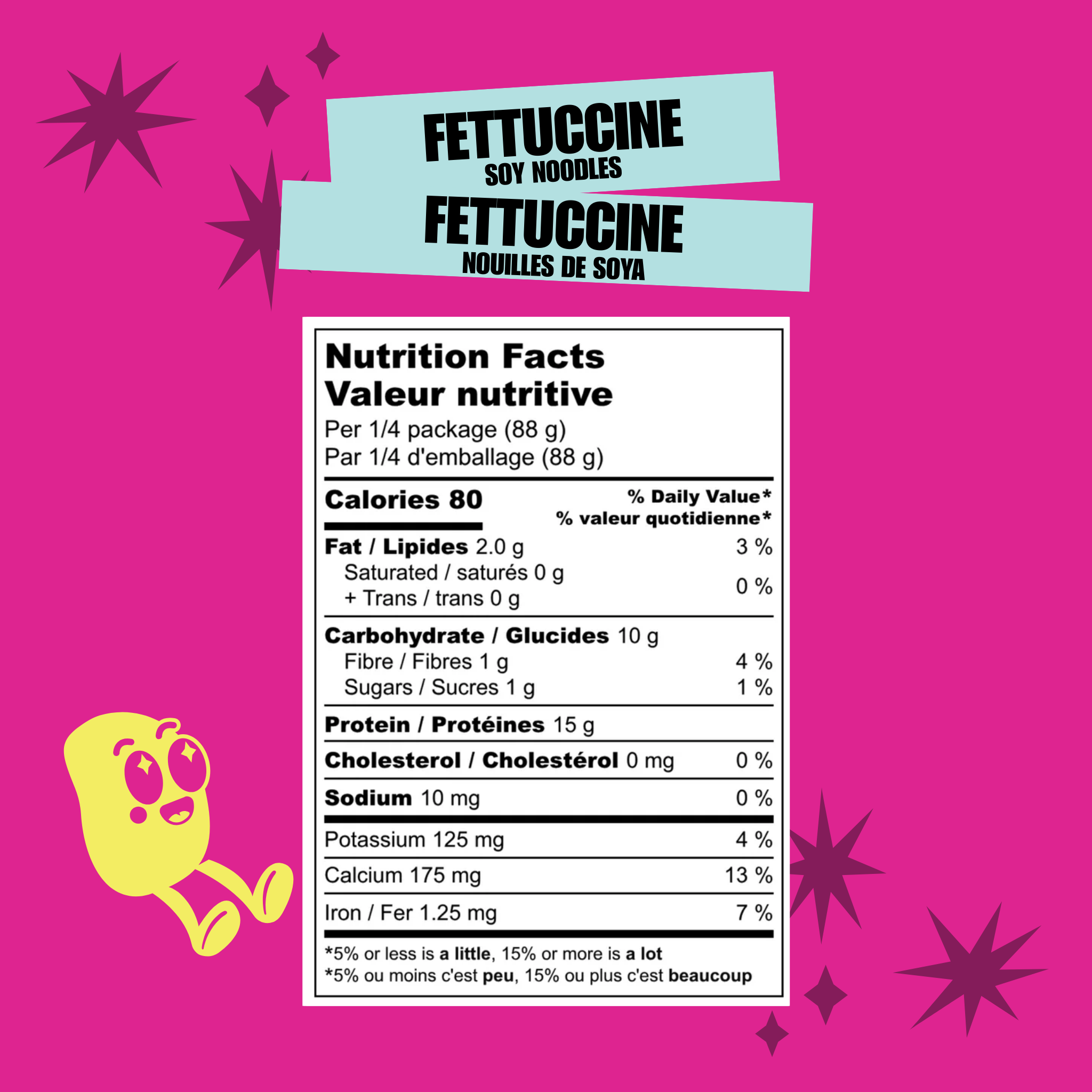  Fettuccine Soy Noodles - EPIK eats