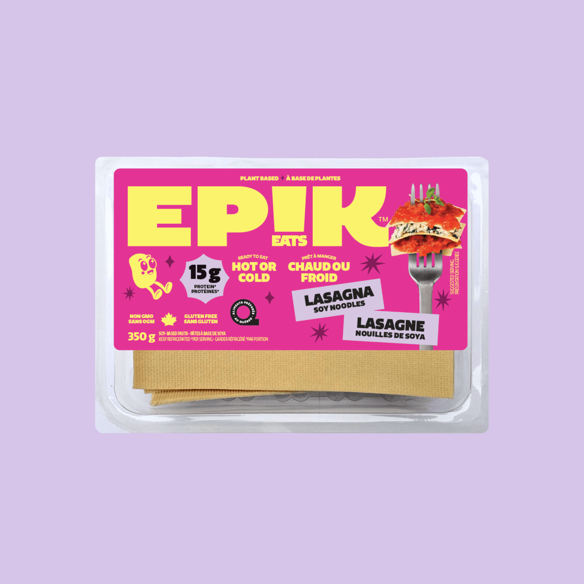 Lasagna Soy Noodles - EPIK eats