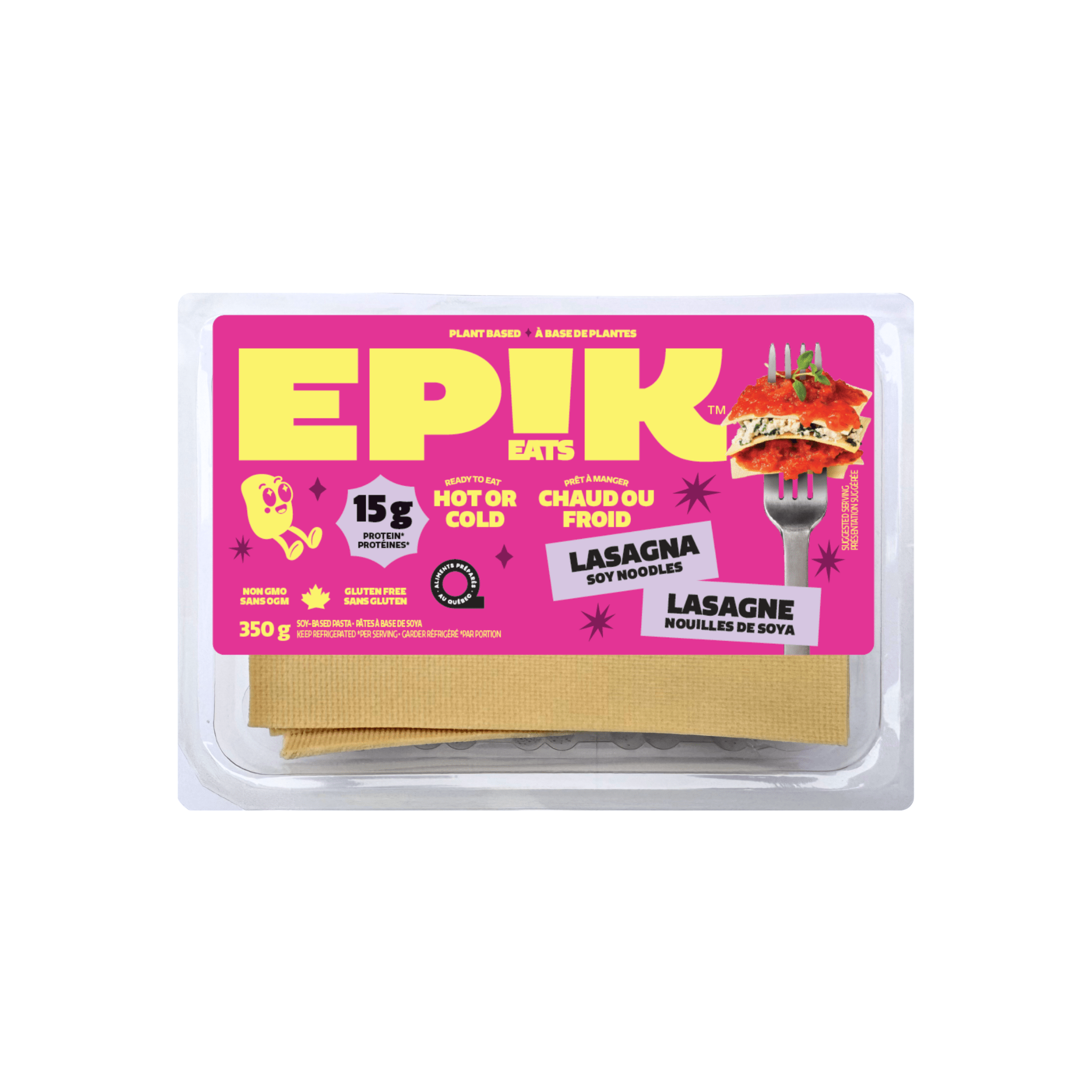 Lasagna Soy Noodles - EPIK eats