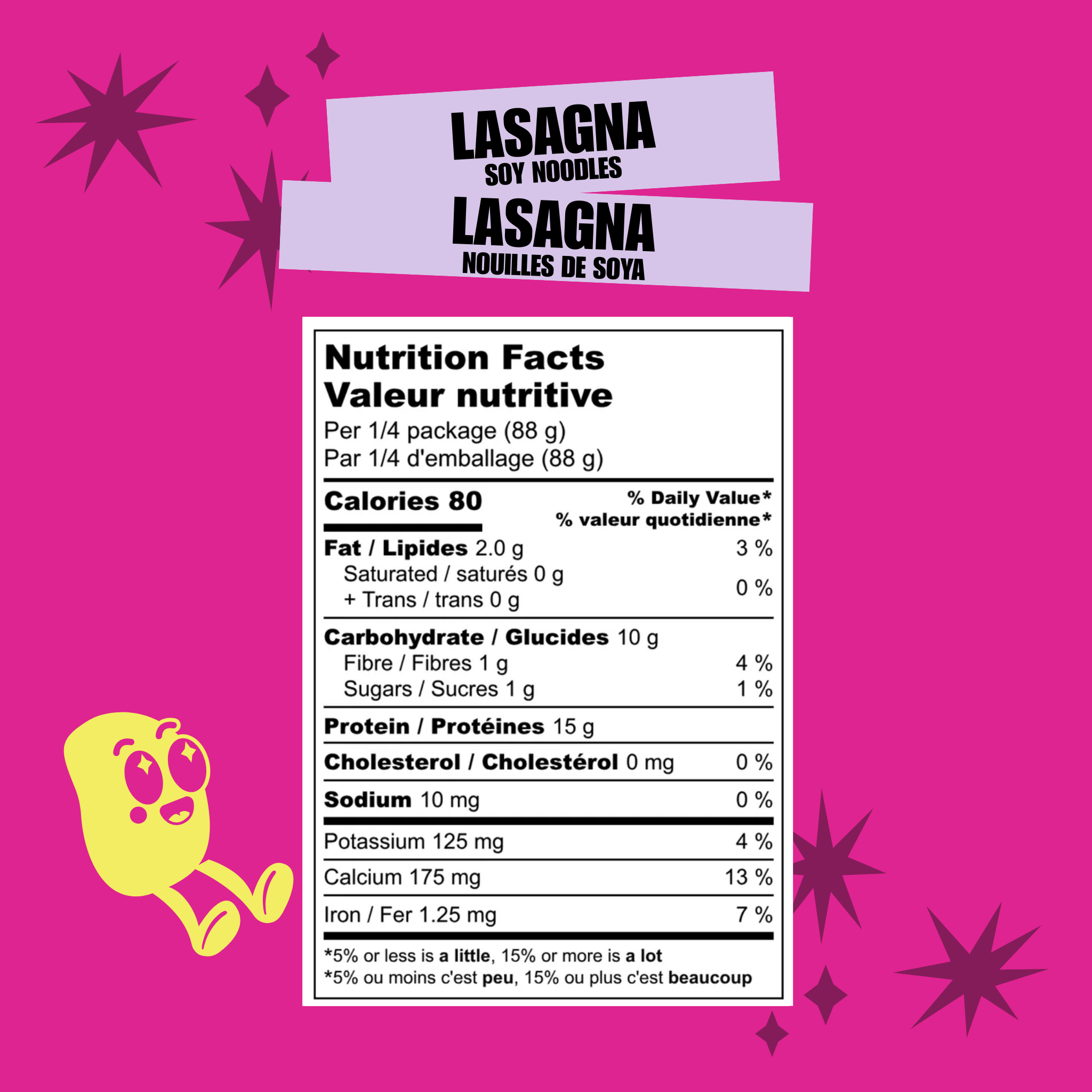 Lasagna Soy Noodles - EPIK eats