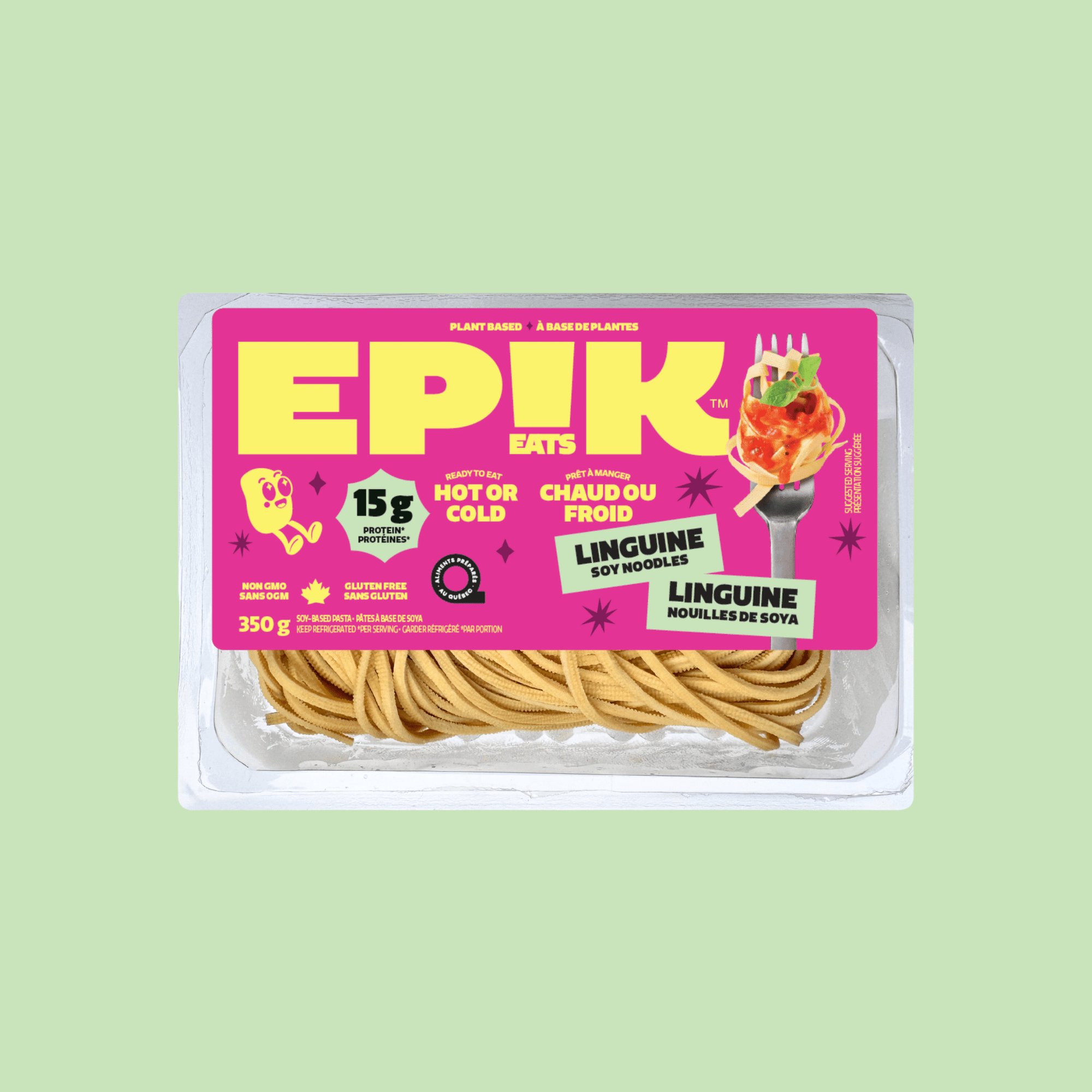 Linguine Soy Noodles - EPIK eats