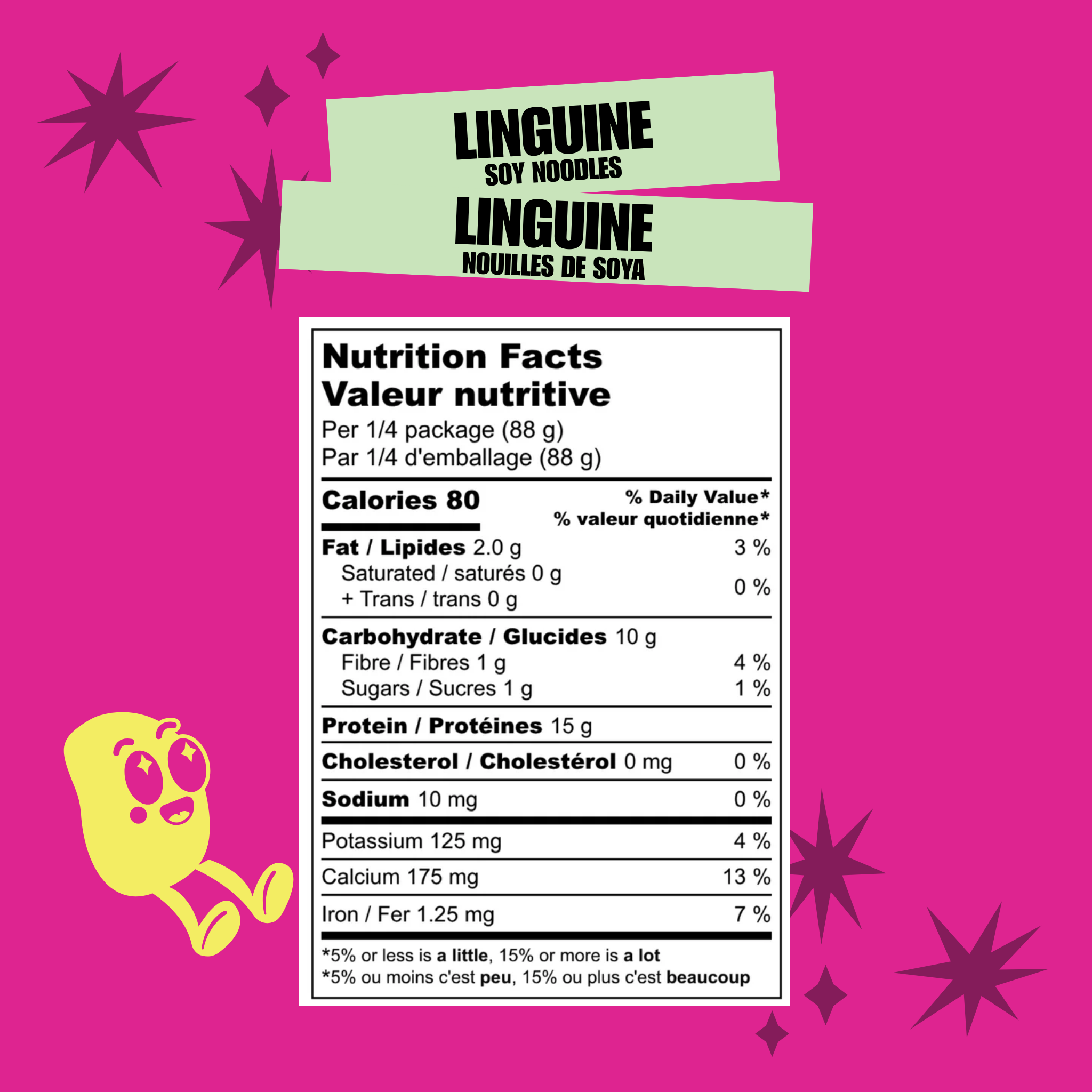 Linguine Soy Noodles - EPIK eats