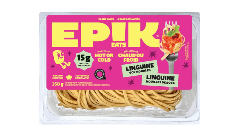 Linguine, nouilles de soya