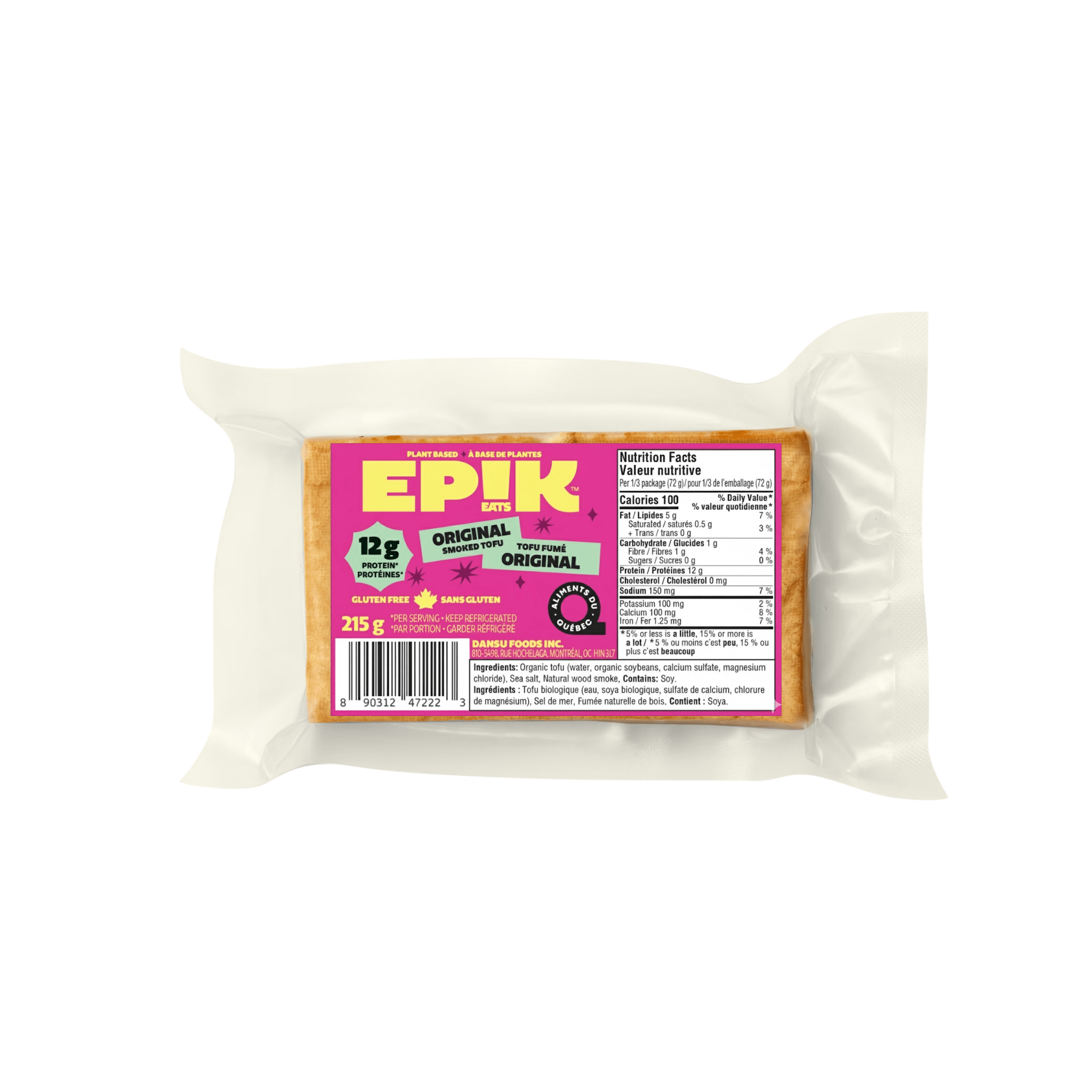 Original Smoked Tofu - EPIK eats