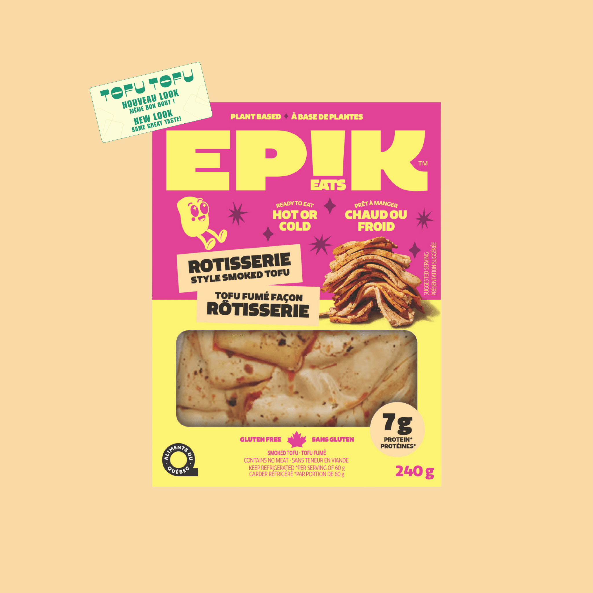 Rotisserie Style Smoked Tofu - EPIK eats