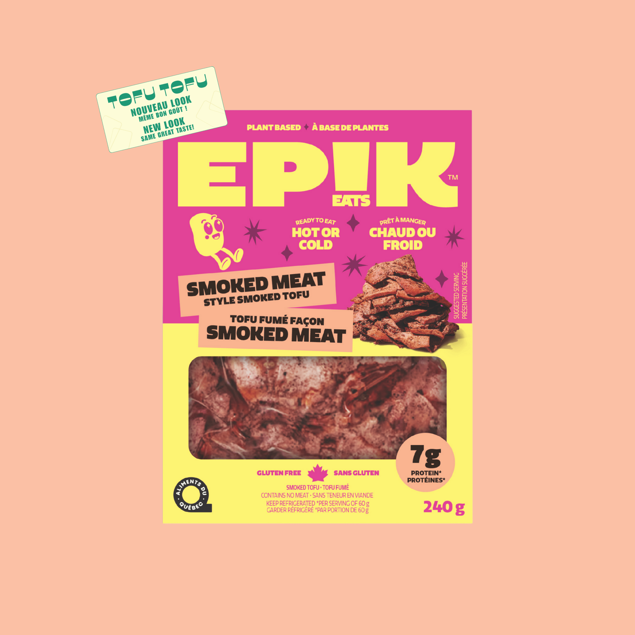 Smoked Meat Style Smoked Tofu - EPIK eats