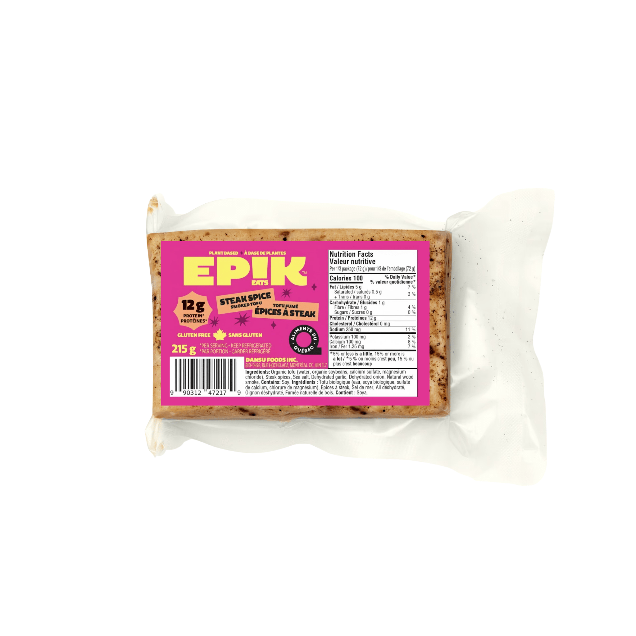 Steak Spice Smoked Tofu - EPIK eats